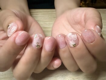 アミュリー ネイル アトリエ(Amury nail atelier)/マーブル ニュアンス ハート