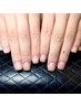メンズネイル[自爪風/クリア仕上げ/ジェルネイル/紳士の清潔感]¥7,000→6,800