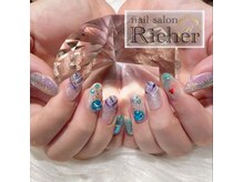 エスフィーネイルサロン リシェル(Esfy nailsalon Richer)/夏ネイル