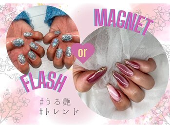 トップネイル ハママツ(TOP NAIL HAMAMATHU)/フラッシュ・マグネットネイル