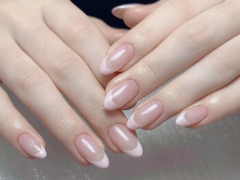 ピーチネイル 大塚(Peach Nail)/大人のカラーフレンチ