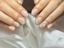 アークネイル 下北沢(urk.nail)/ウェディング　ブライダルネイル