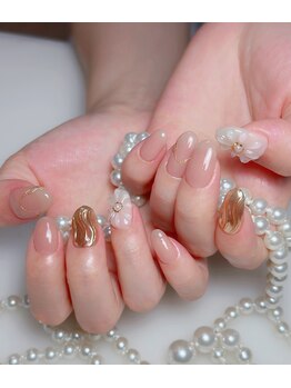 サムズアップネイル(thumbs up nail)/お客様ネイル