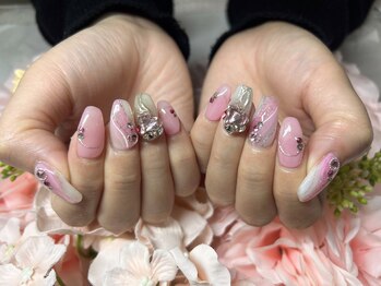 やりほう題/春ネイル