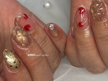 アモネイルアトリエ('amo nail atelier)/さくらんぼ