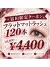 マツエクデビュー☆【持続する美まつ毛】最新シングル120本　50％OFF
