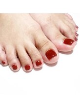 アイリッシュネイル 久屋大通店(Irish Nail)/フットワンカラーネイル