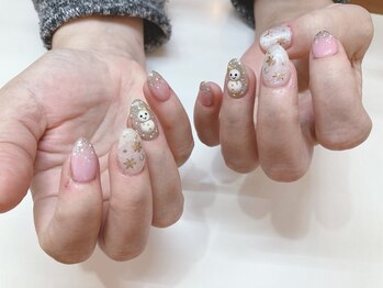 ティーエヌ 本厚木店/冬ネイル☆7500円【8250円税込】
