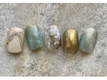 グラッドネイル 銀座店(GLAD nail)/もやもやニュアンスネイル