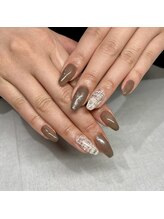 ミントリーフ バイ リート(Mint leaf by Reat)/グレージュツイード