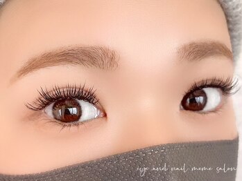 アイ アンド ネイル メメ サロン(eye and nail meme salon)/ジグザグデザインに下マツエク