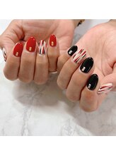 ブラン(blanc)/和柄アートデザインネイル