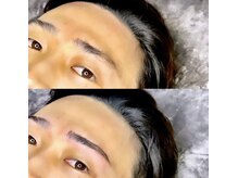 ボス ブロウ 天白店(BOSS BROW)/【メンズ眉毛】before after