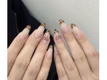 バイムーンサロン(By Moon Salon)/ヒョウ柄ネイル