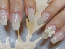 キュアーズ ネイル(CURES NAIL)/キルティングリボンネイル