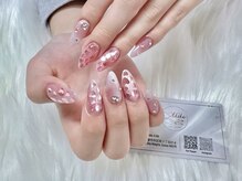 アキコネイルサロン(Akikoネイルサロン)/10本長さだし＋持ち込みデザイン