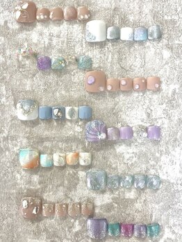 ディーネイル 池袋(D-nail)/◯フットデザインコンテスト