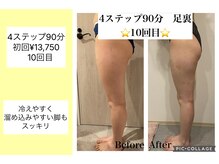 ハピネス(HAPPINESS)/4ステップ90分足裏　10回目