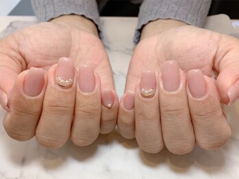 アンジェヴォーグ 名古屋本店(Angevogue)の写真/【パラジェル・フィルイン導入サロン♪】パラジェル/バイオジェル¥5500！シンプルこそ高技術サロンで！