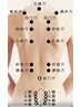 整体(首、肩、背中、お尻)40分+足経絡漢方15分+頭15分（カッさ付）70分￥8800