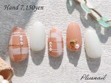 プラスネイル 池袋西口店(PLUS NAIL)/【2935】チェックネイル