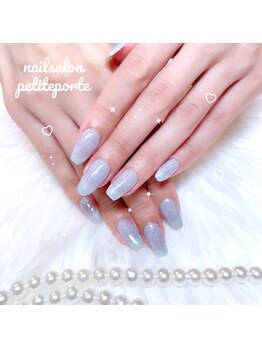 プティポルト(petite porte)/パープルラメワンカラー