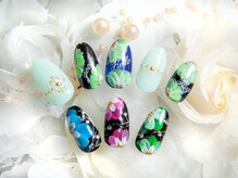 ネイルズアオアクア(Nail's AO AQUA)/デザインネイル☆