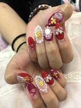 ネイルサロン パピリオ(Nail Salon papilio)/パールネイル☆