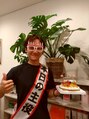 クリニカルカイロプラクティック あわやま お店で誕生日をお祝いして貰いました(^_^)v