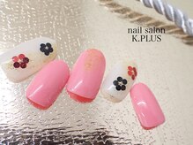 武蔵小杉ネイルサロン ケイ プラス(K.PLUS)/デザインジェル￥7600