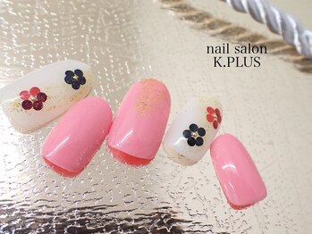 武蔵小杉ネイルサロン ケイ プラス(K.PLUS)/デザインジェル¥7600