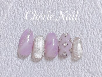 シェリーネイル(Cherie Nail)/ビジューマグネットネイル★