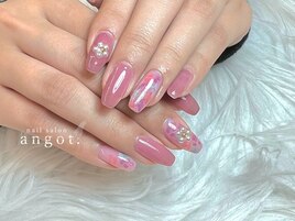 パレットフラワーアートネイル