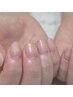 《HAND》自爪の補強に☆クリアネイル