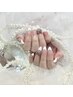 【HAND】☆フレンチネイル【クリアベース】￥7500→￥￥6490