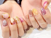 ボネール(nail ＆ eyelash Bounail)/ニュアンス　うるうる　水滴