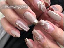 ネイルサロンラポール (Nailsalon Rapport)/大人ニュアンスネイル