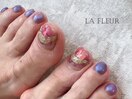 foot親指art ◆ La Fleur