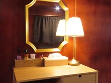 施術後は、ゆっくりお支度していただけます。