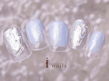 アイネイルズ 町田店(I nails)/シルバースター塗りかけ7480円