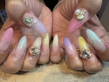 ブローディアネイルの写真/《パラジェル導入サロン》ご要望も伺います★トレンドデザイン充実！ネイリストお任せデザインコース¥7500