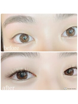 ビビデバビデ(Vivide Vavide)/【マツエク】フラットラッシュ