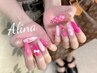 期間限定Barbieデザイン定額コース8500円♪Barbieマグネットネイル7500円