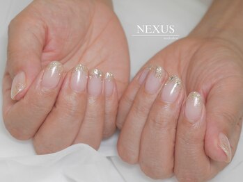 ネクサス(NEXUS)/ゴールドのゴージャスラメグラデ