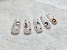 サンシャインネイル(Sunshine Nail)/【パラジェル】宝石ネイル