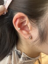 ボディケアアップ(BODY CARE UP↑)/耳ツボジュエリー【ペア】