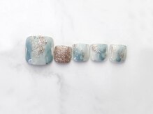 ディー ネイル アイラッシュ ヤバ(DEE nail×eyelash yaba)/A106フットプレミアム定額