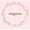 ネイルサロン ミニョン(mignon)ロゴ