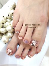 プライベート ネイルサロン マーマ(murmur)/当店人気フットデザイン