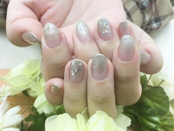 プルミエ ネイル(Premier Nail)/お持ち込み☆パールグラデ